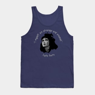 Lydia Deetz - Strange and Unusual Tank Top